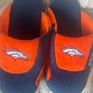 Orange and Blue Boat Shoes